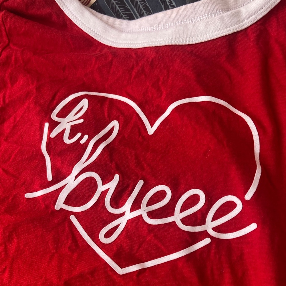 K, Bye shirt ✌🏼